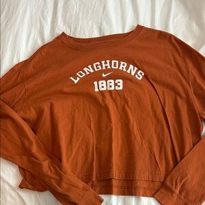 Nike Longhorns 1883 Rust long sleeve